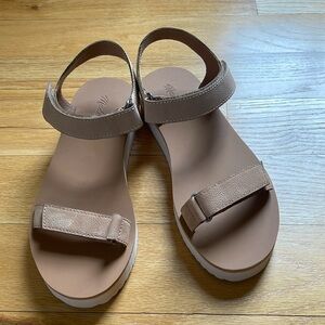 MADEWELL THE MAGGIE SANDAL IN COLOR-BLOCK